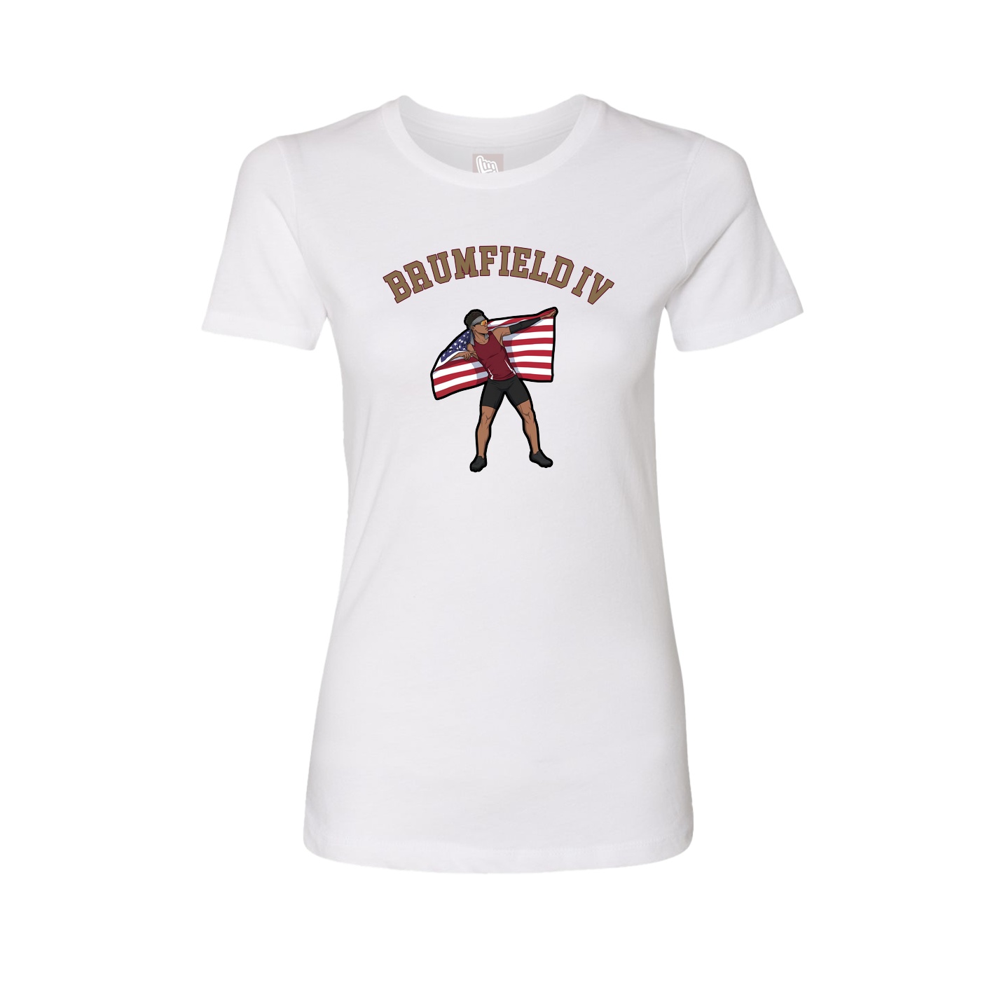 Womens Tee — Shirsey Arch in White