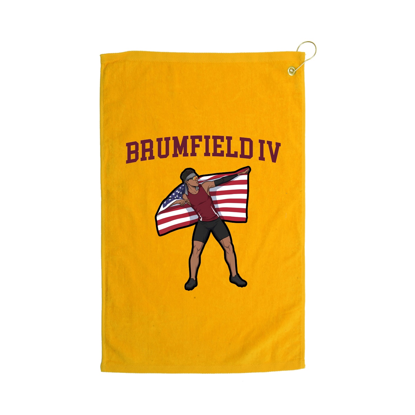 Golf Towel — Shirsey in Gold
