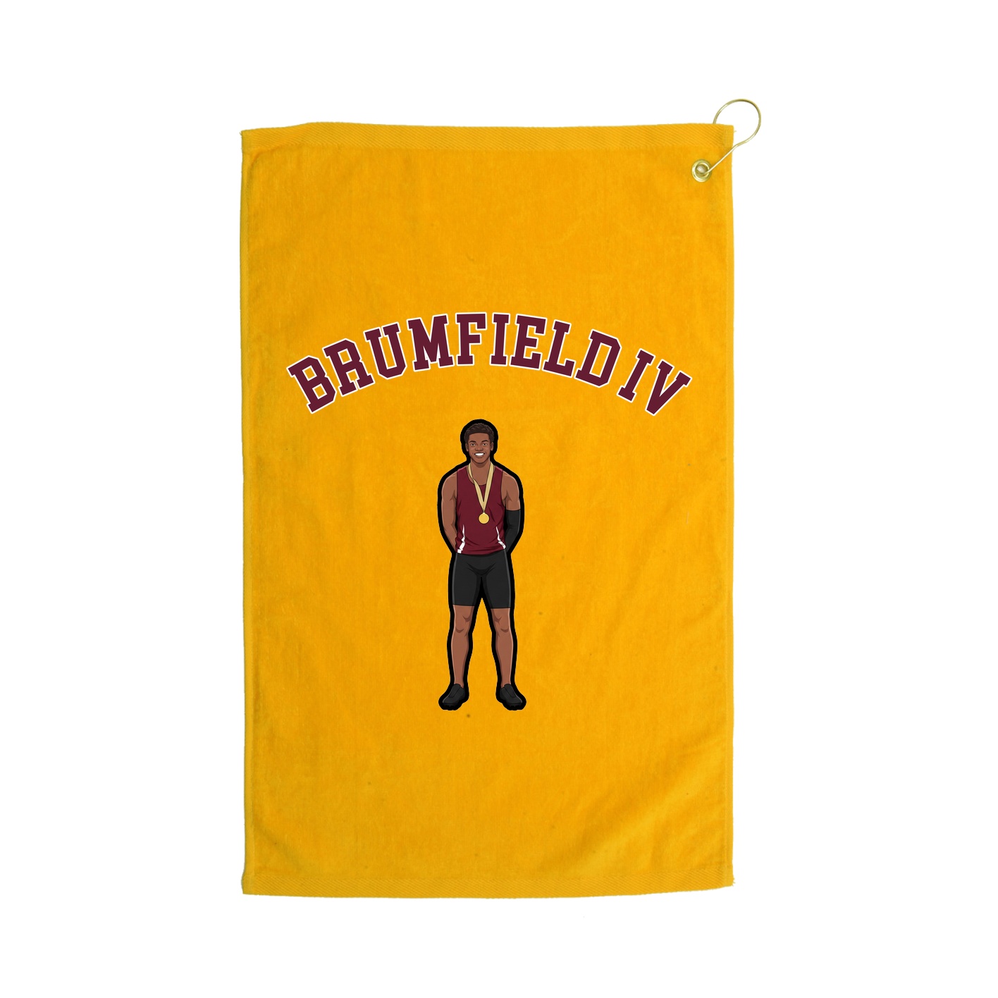 Golf Towel — Shirsey Arch in Gold