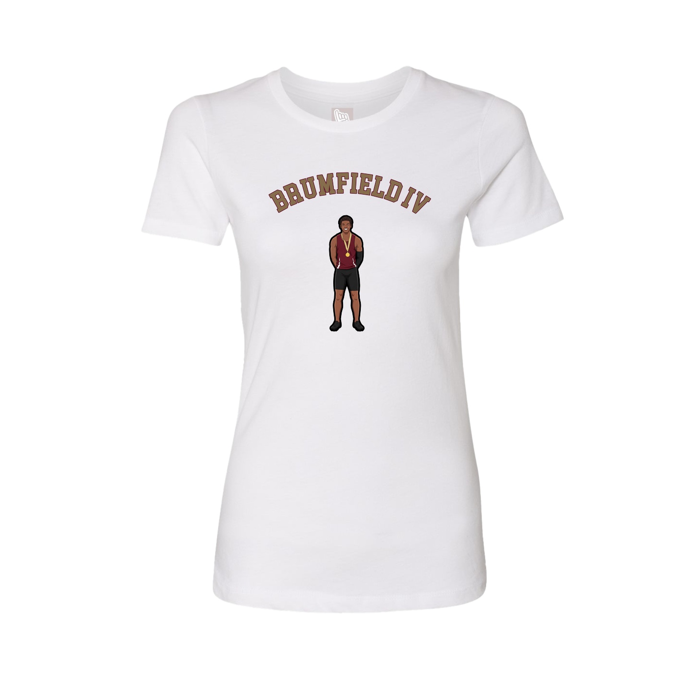 Womens Tee — Shirsey Arch in White