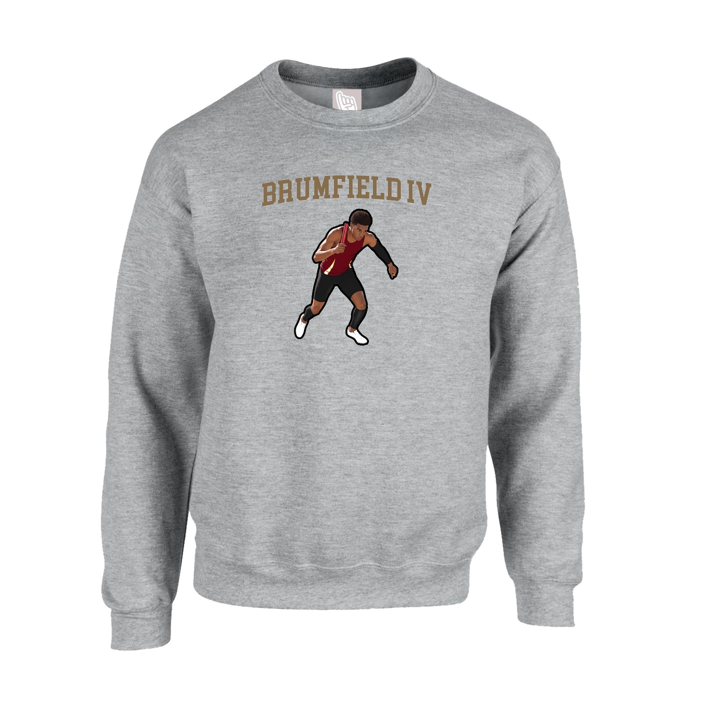 Fleece Crew — Shirsey in Grey