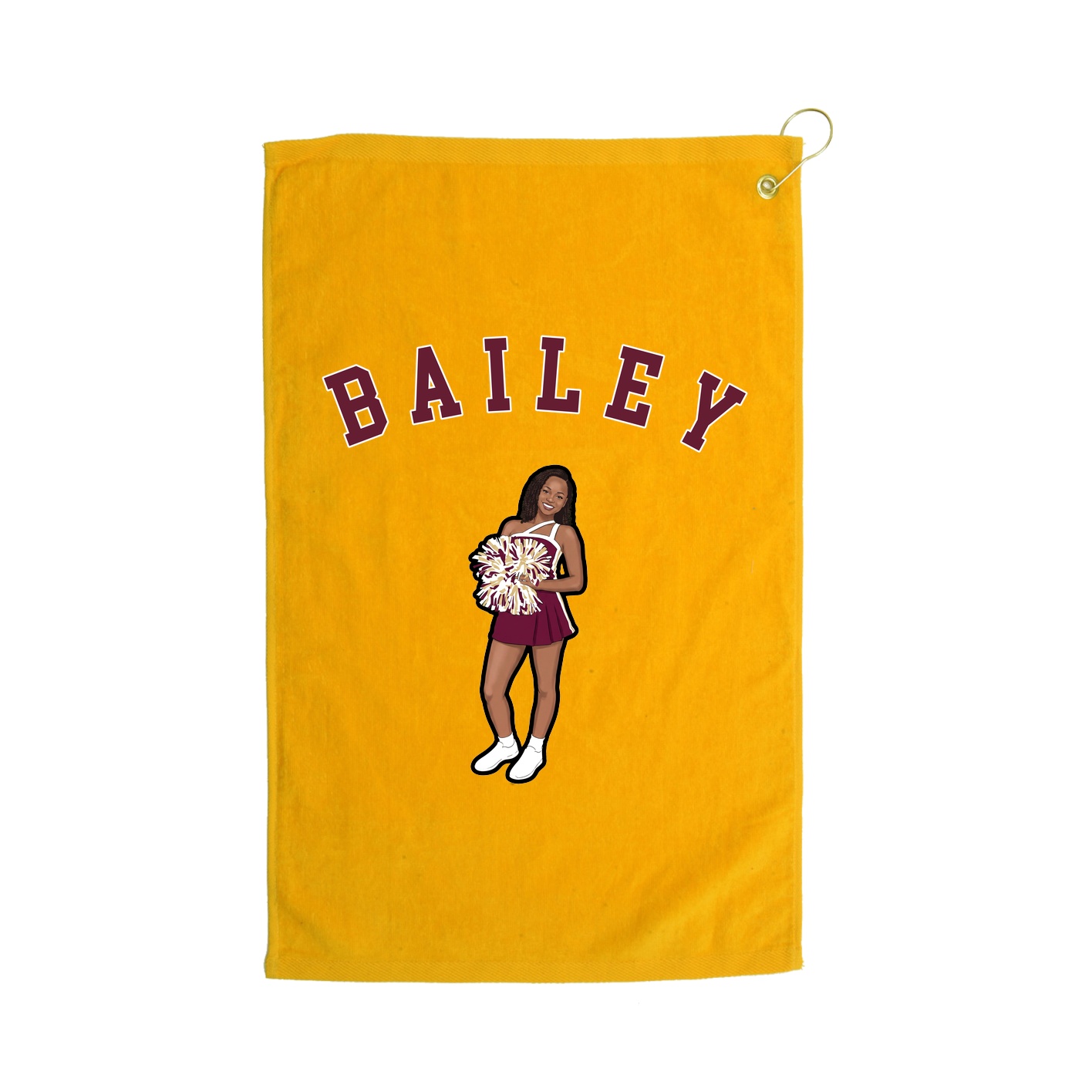 Golf Towel — Shirsey Arch in Gold