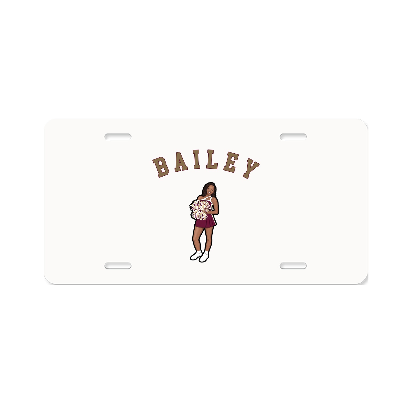 License Plate — Shirsey Arch in Classic
