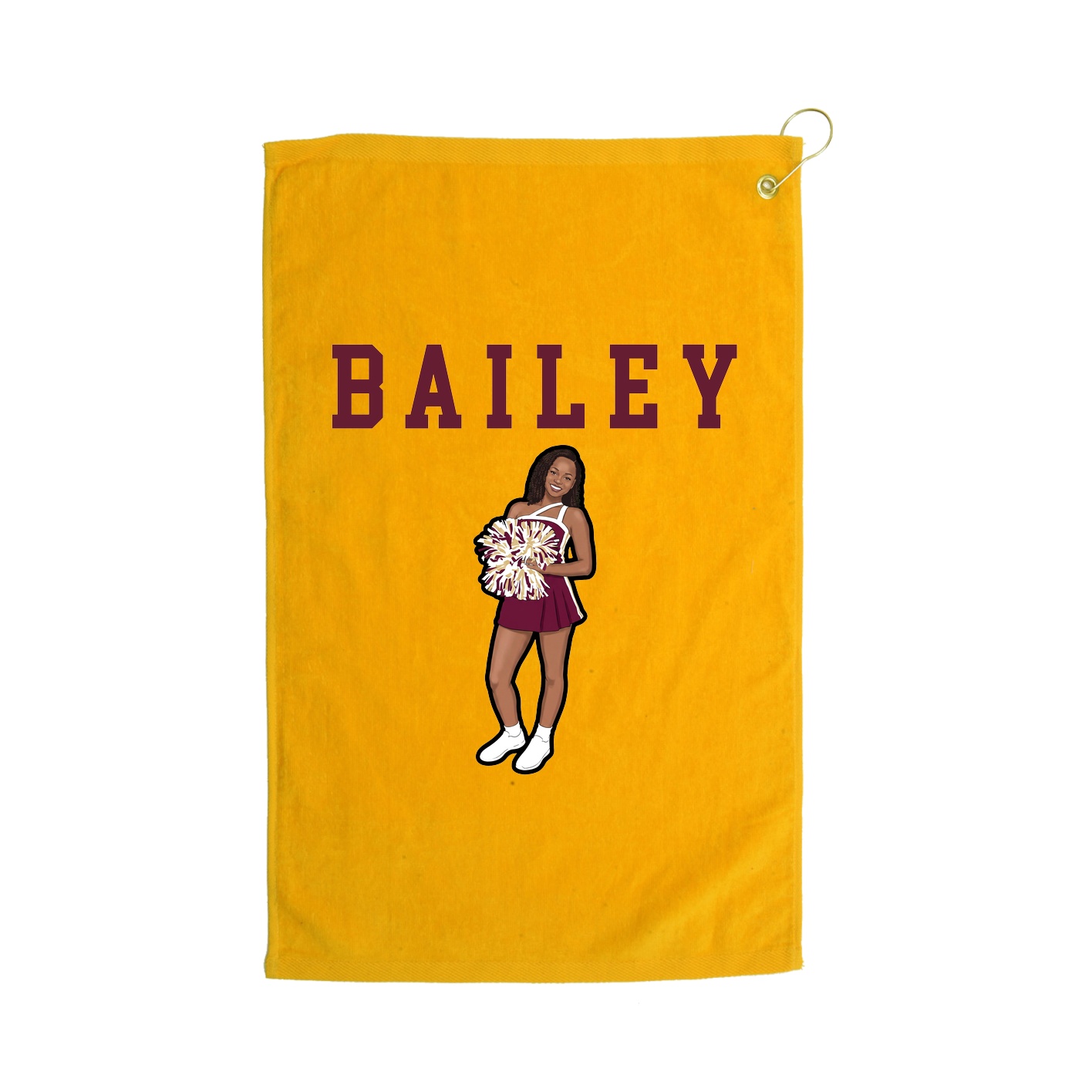 Golf Towel — Shirsey in Gold