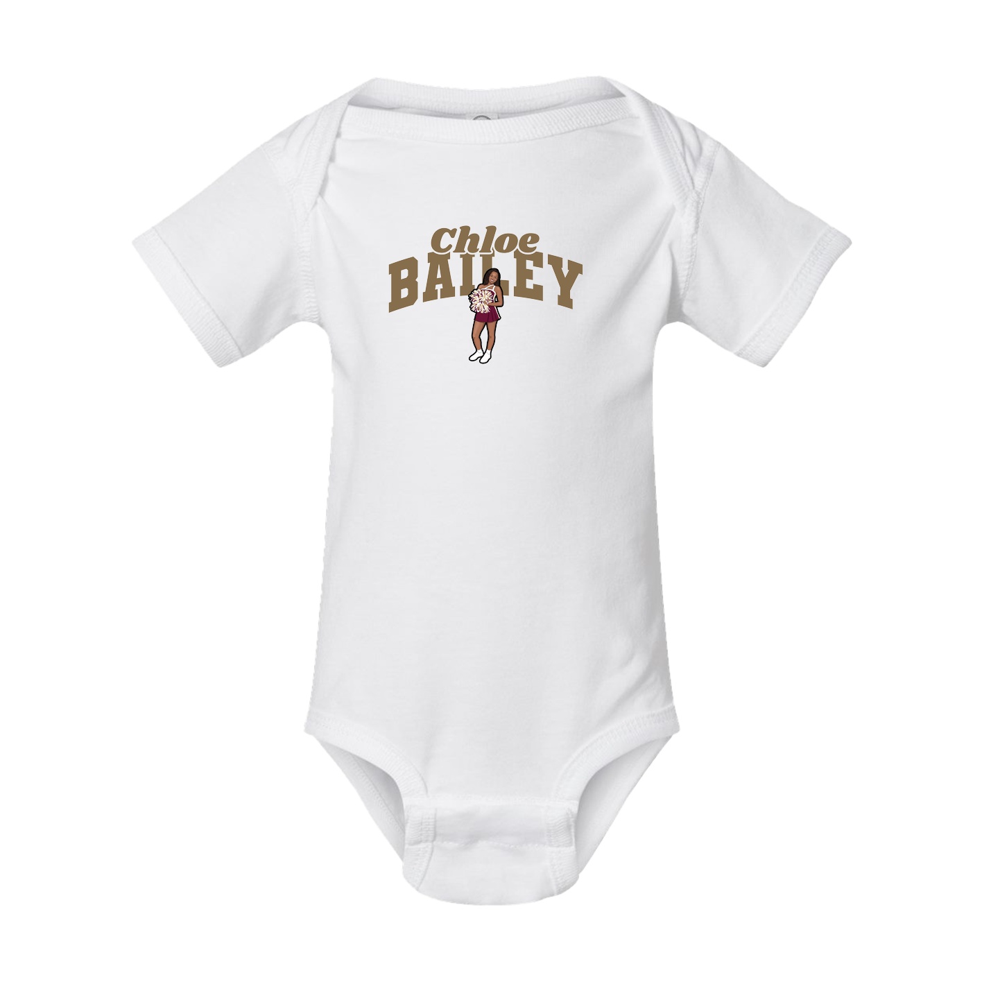Baby Onesie — Signature Arch in White