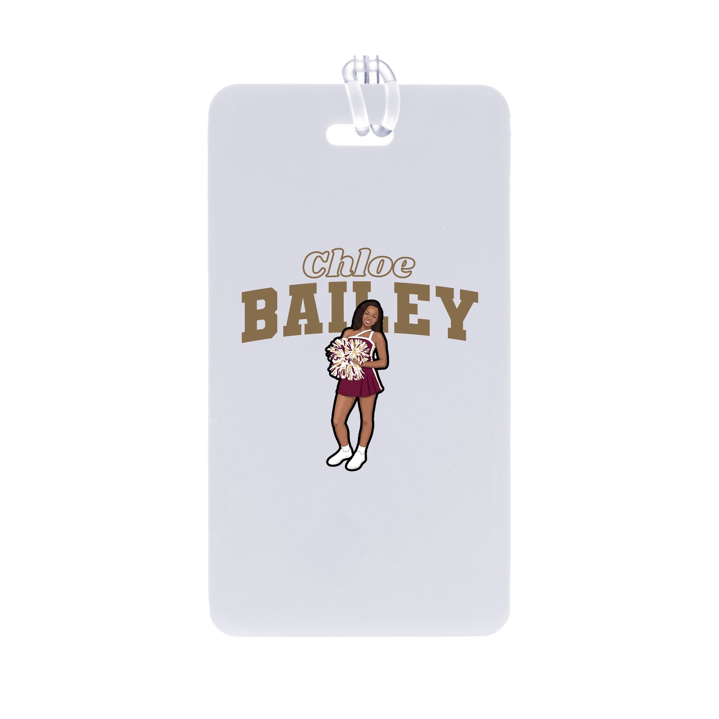 Bag Tag — Name Arch in Classic