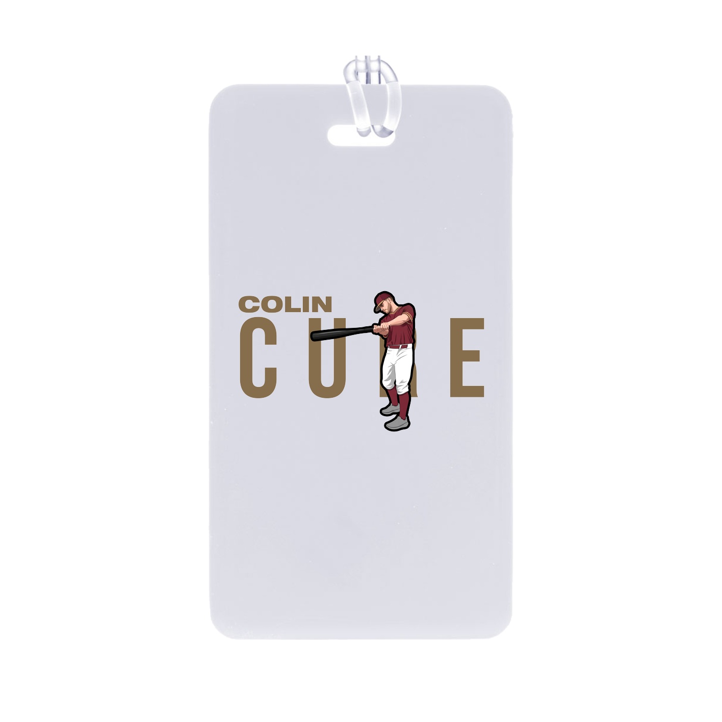 Bag Tag — Player Name in Classic