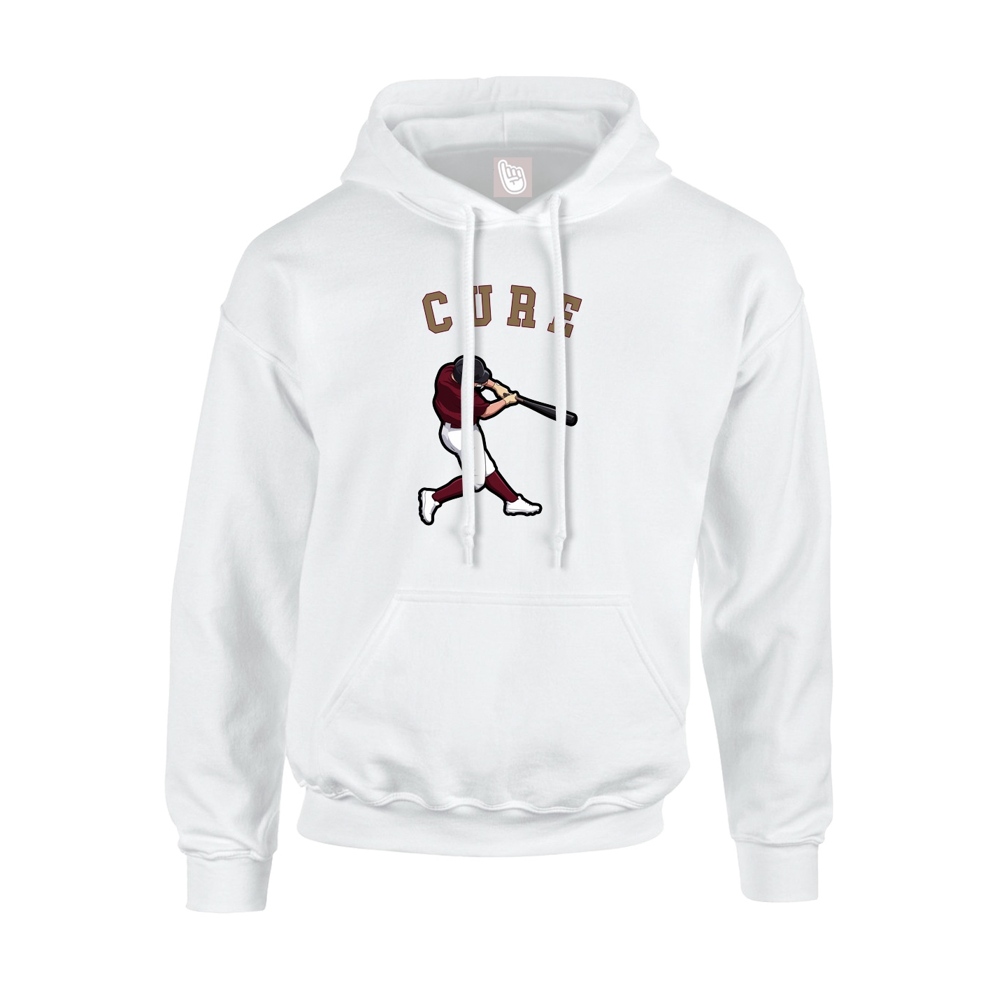 Youth Hoodie — Shirsey Arch in White