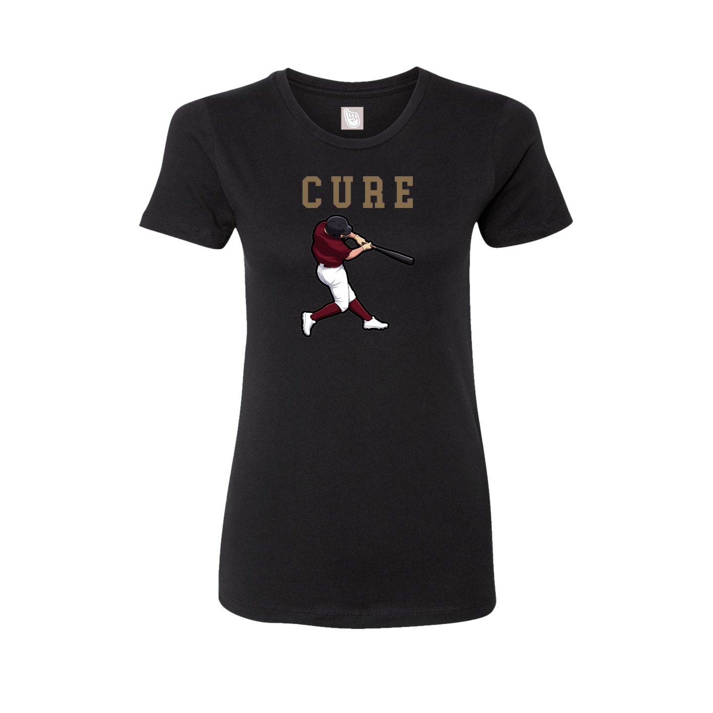 Fitted Women's Tee — Shirsey in Black