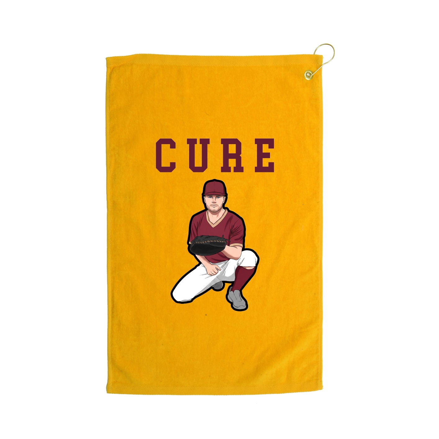 Golf Towel — Shirsey in Gold