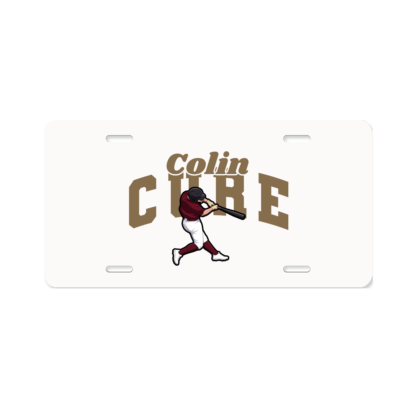 License Plate — Signature Arch in Classic