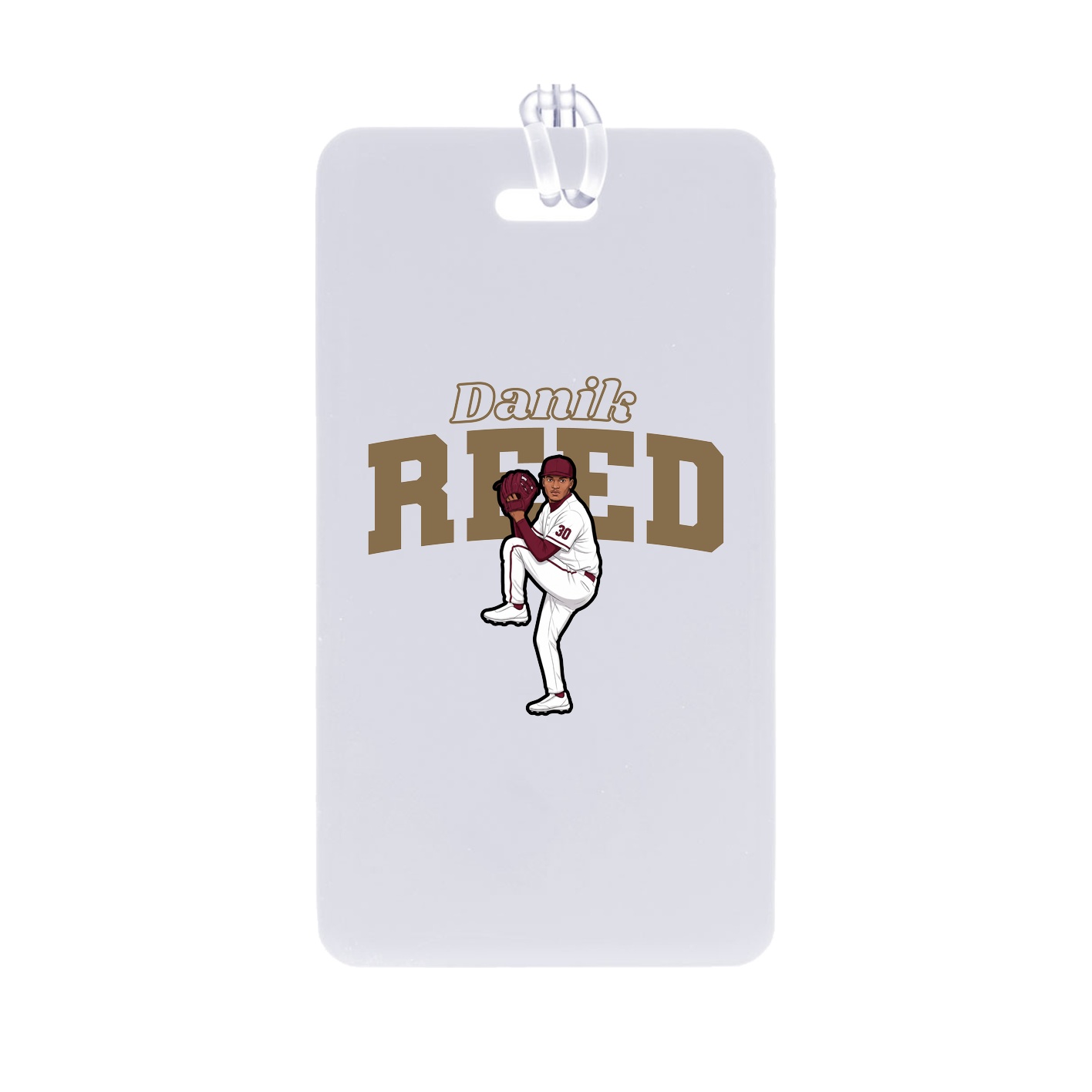 Bag Tag — Name Arch in Classic