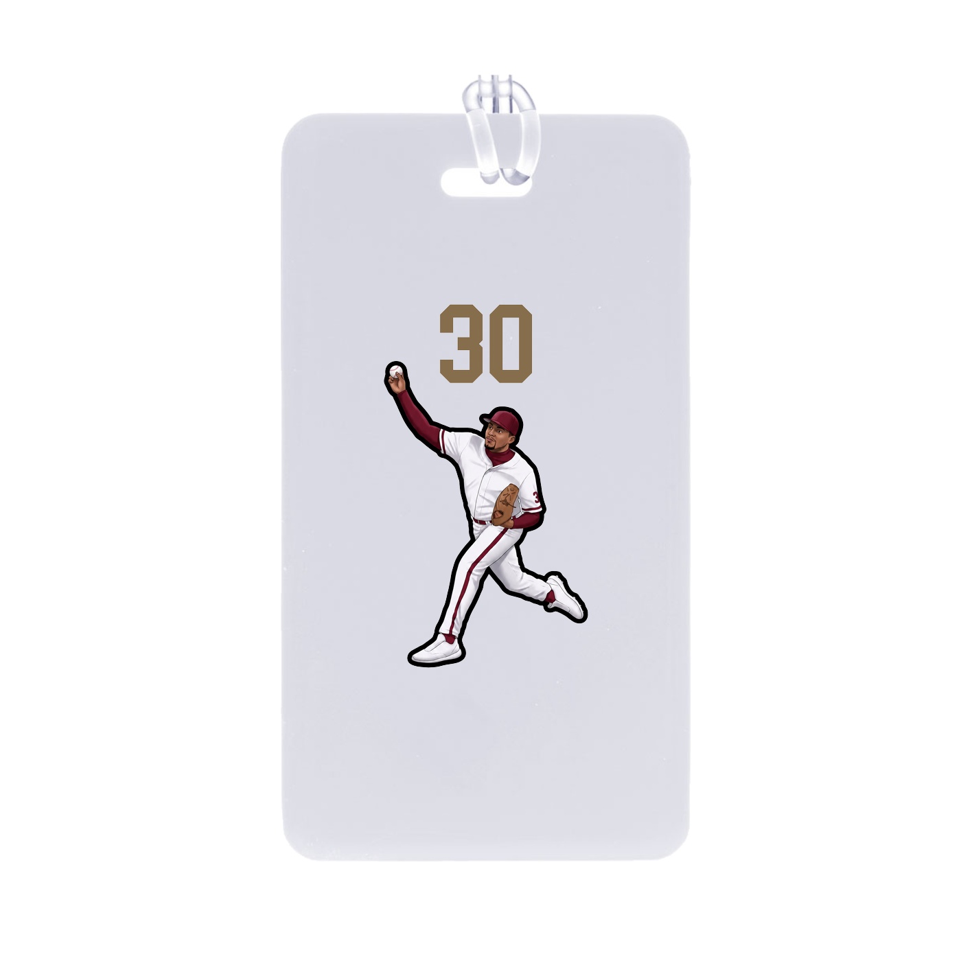 Bag Tag — Number Top in Classic
