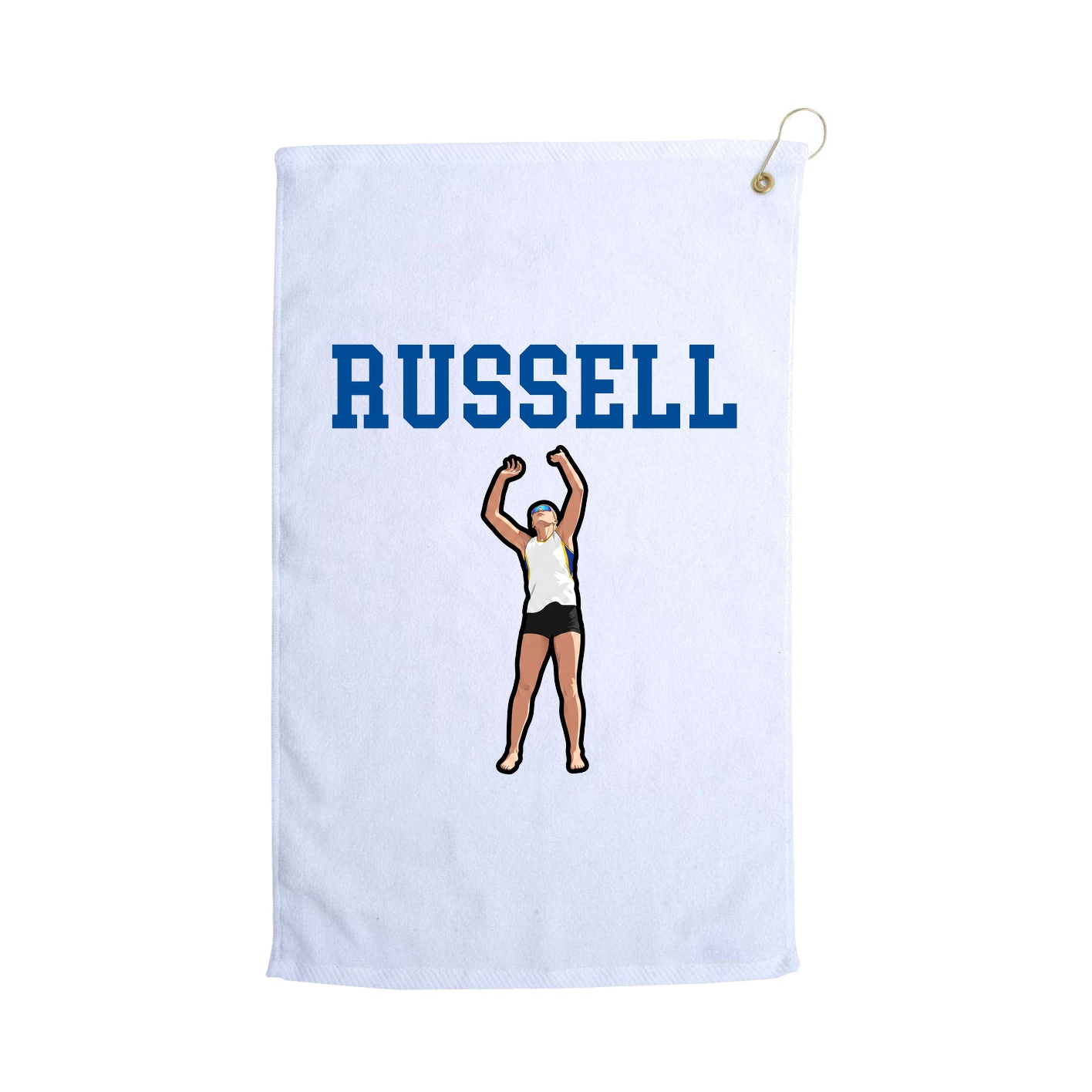 Golf Towel — Shirsey in White