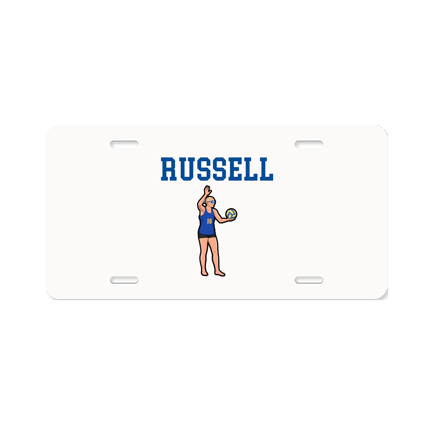 License Plate — Shirsey in Classic