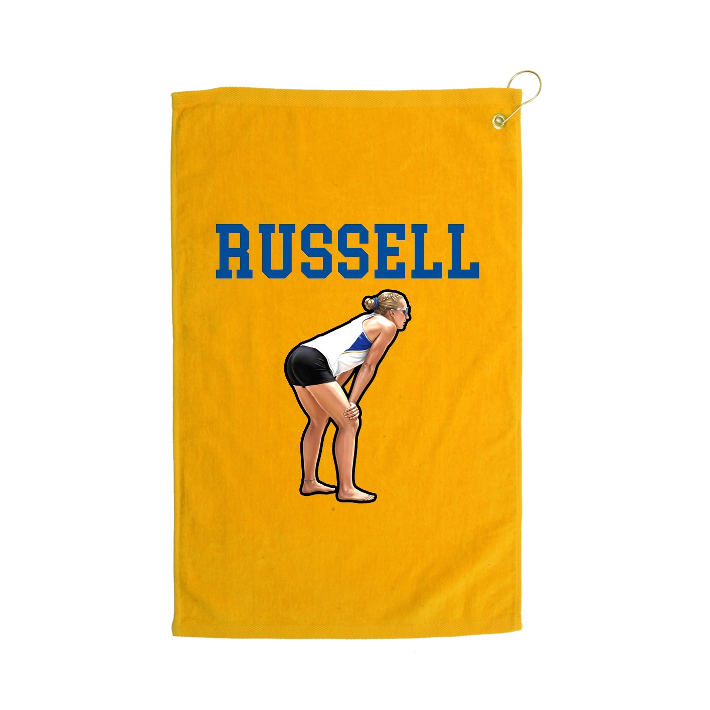 Golf Towel — Shirsey in Gold