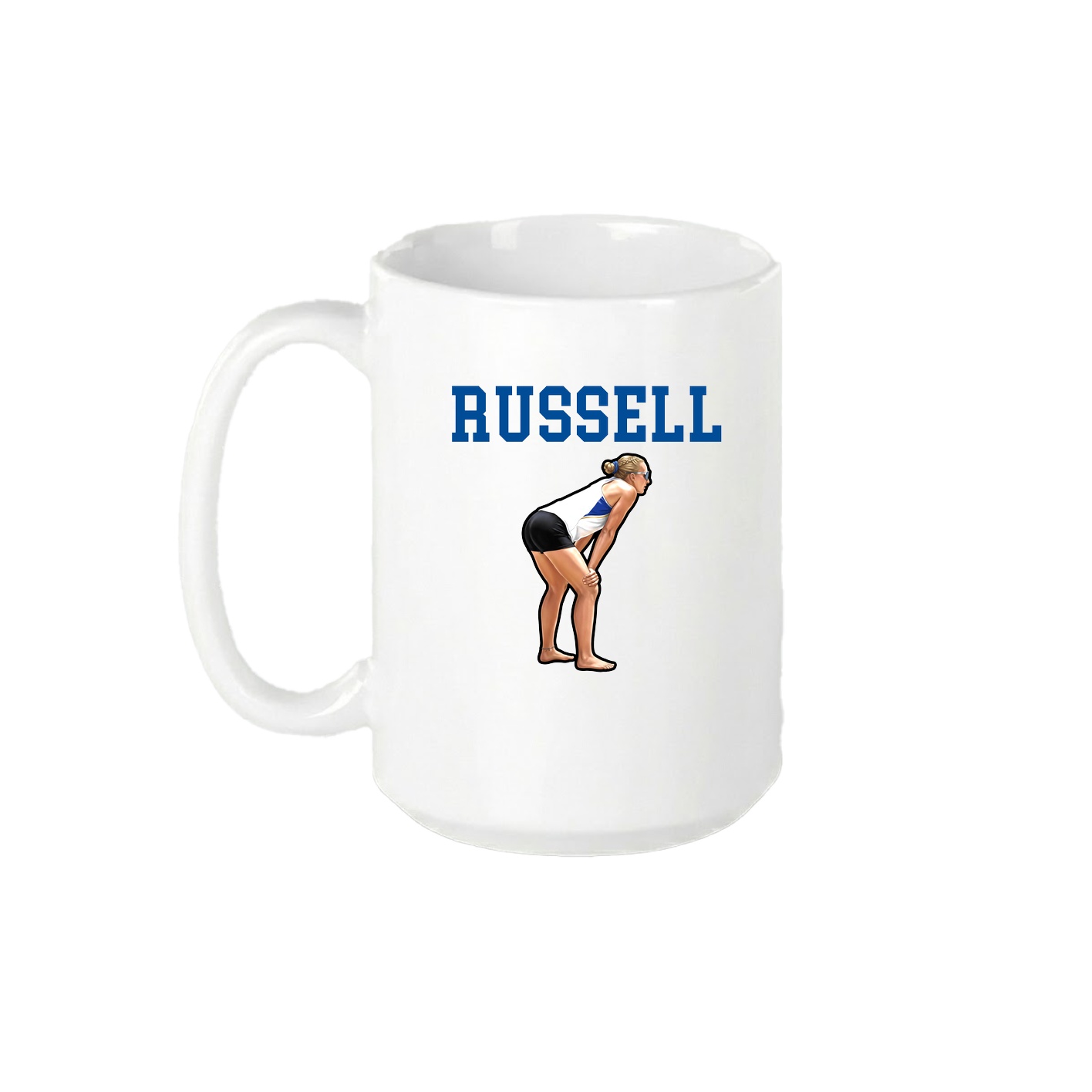 15oz Coffee Mug — Shirsey in White