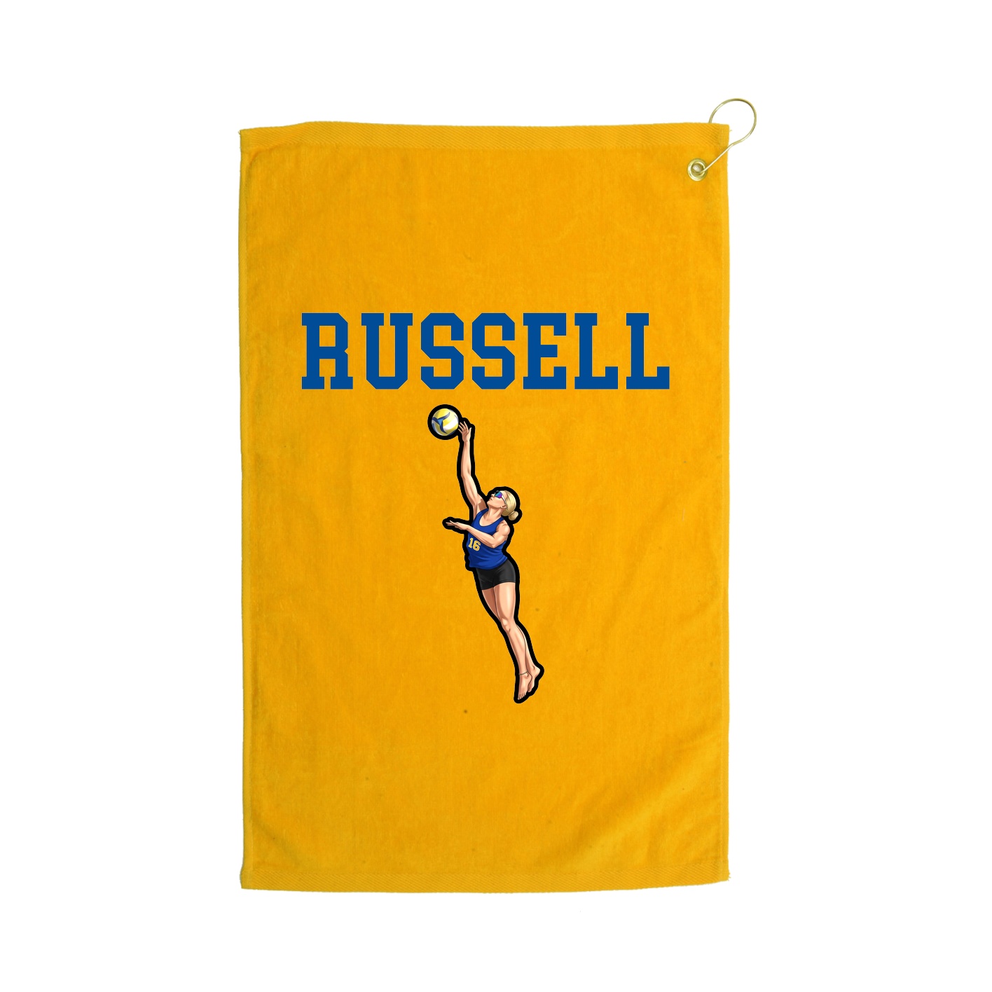 Golf Towel — Shirsey in Gold