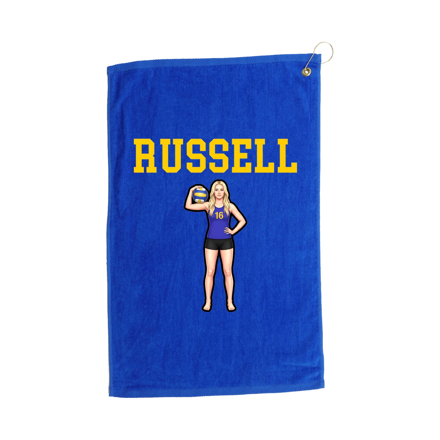 Golf Towel — Shirsey in Royal