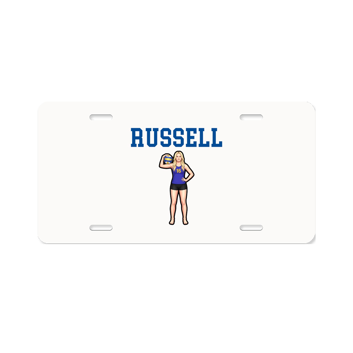 License Plate — Shirsey in Classic