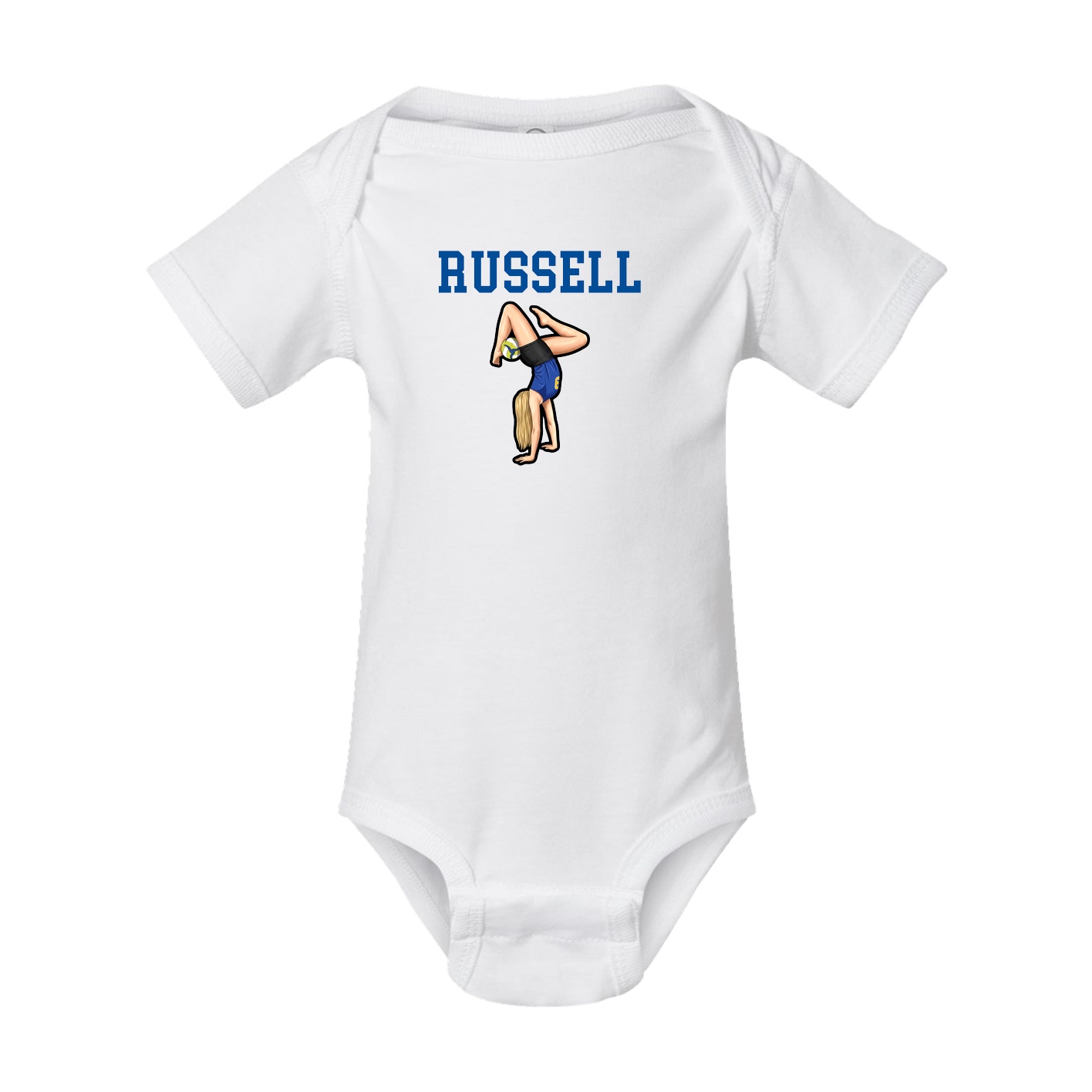 Baby Onesie — Shirsey in White