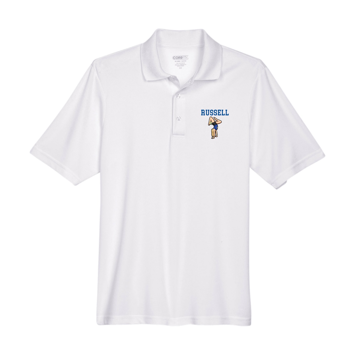 Performance Polo — Shirsey in White
