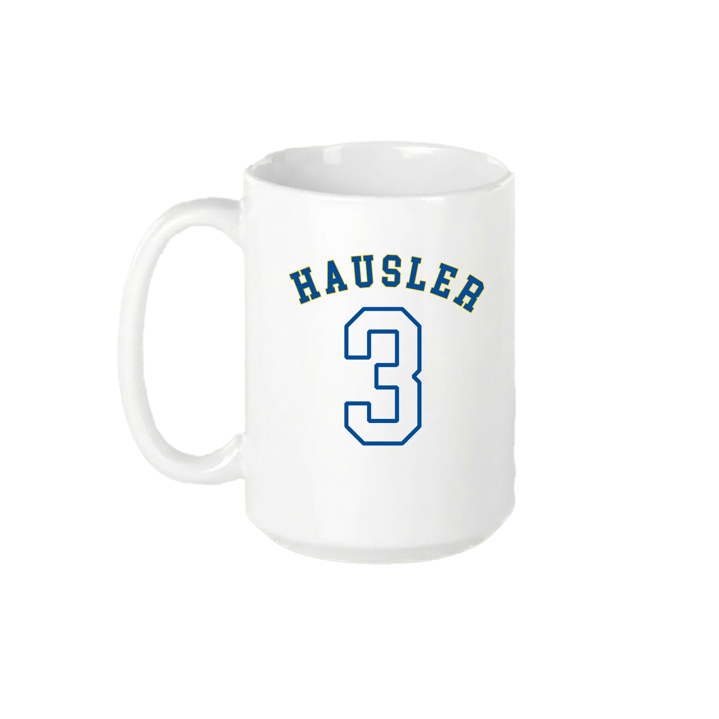 15oz Coffee Mug — Shirsey Arch in White