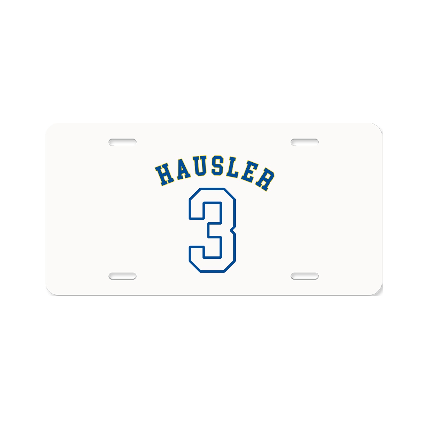License Plate — Shirsey Arch in Classic