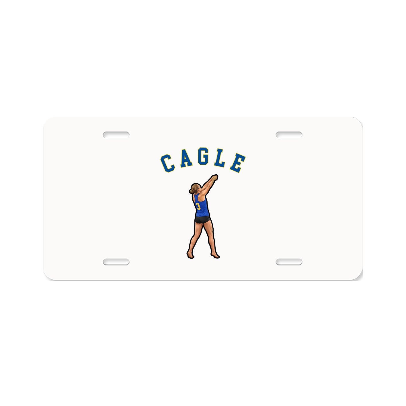 License Plate — Shirsey Arch in Classic