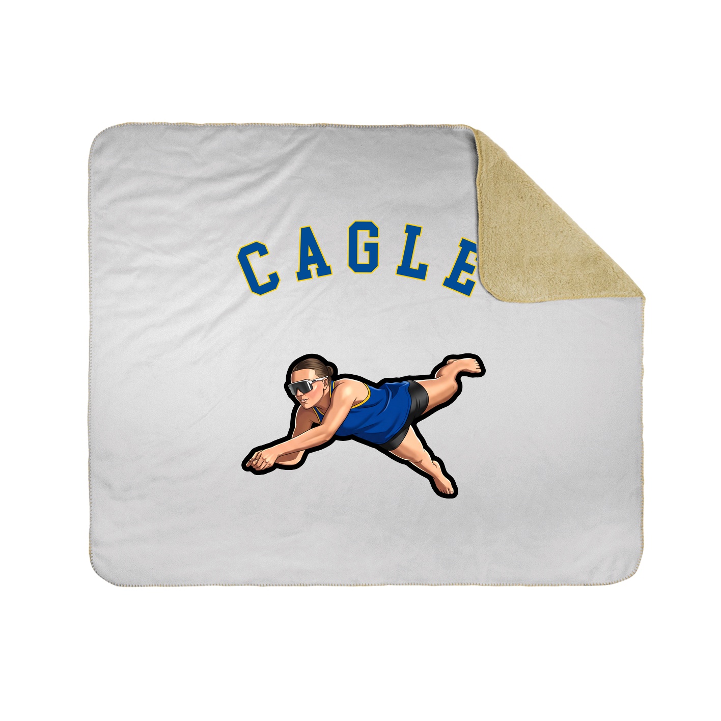 Throw Blanket — Shirsey Arch in White