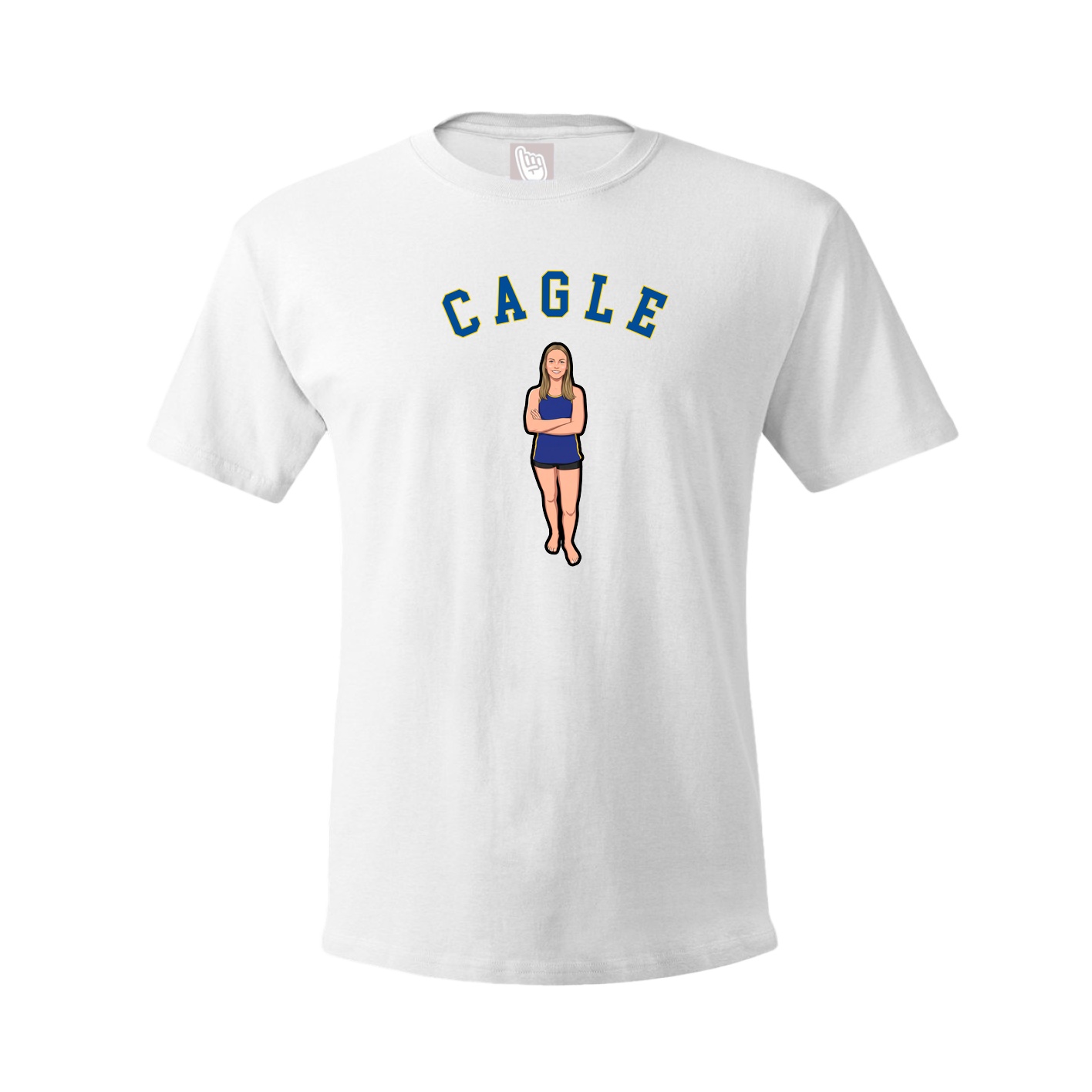 Tee — Shirsey Arch in White