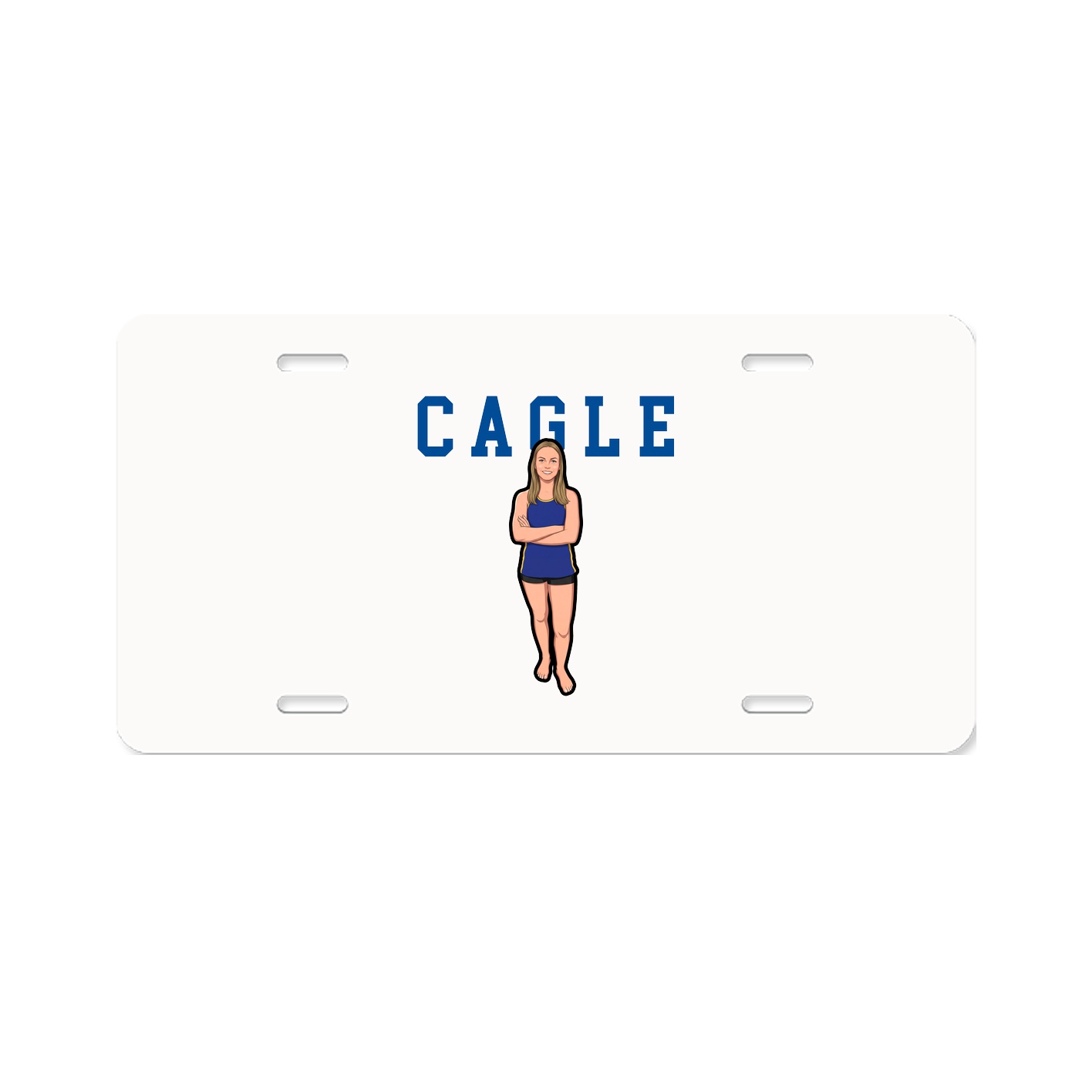 License Plate — Shirsey in Classic