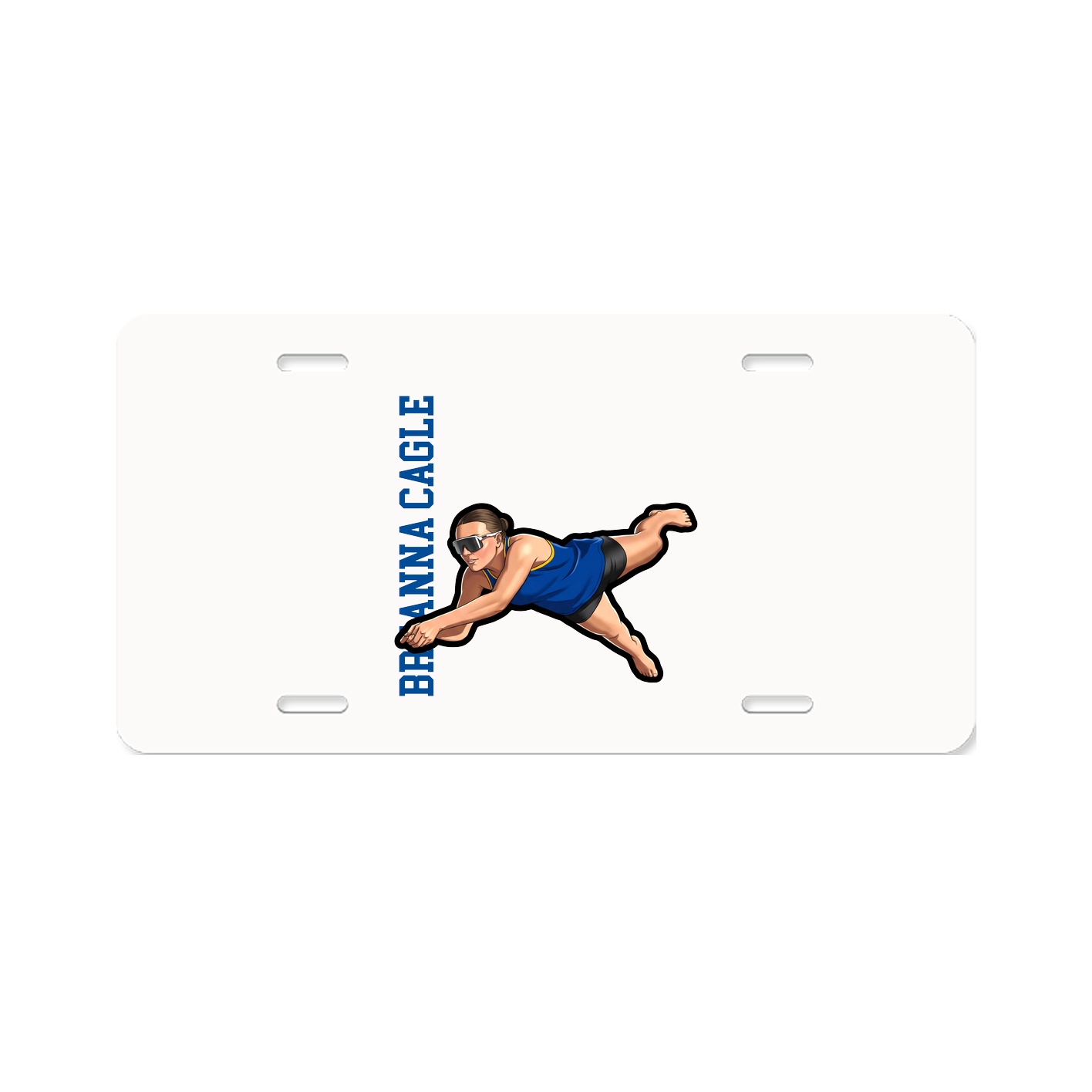 Aluminum License Plate