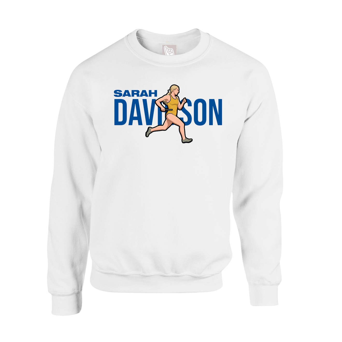 Fleece Crew — Player Name in White