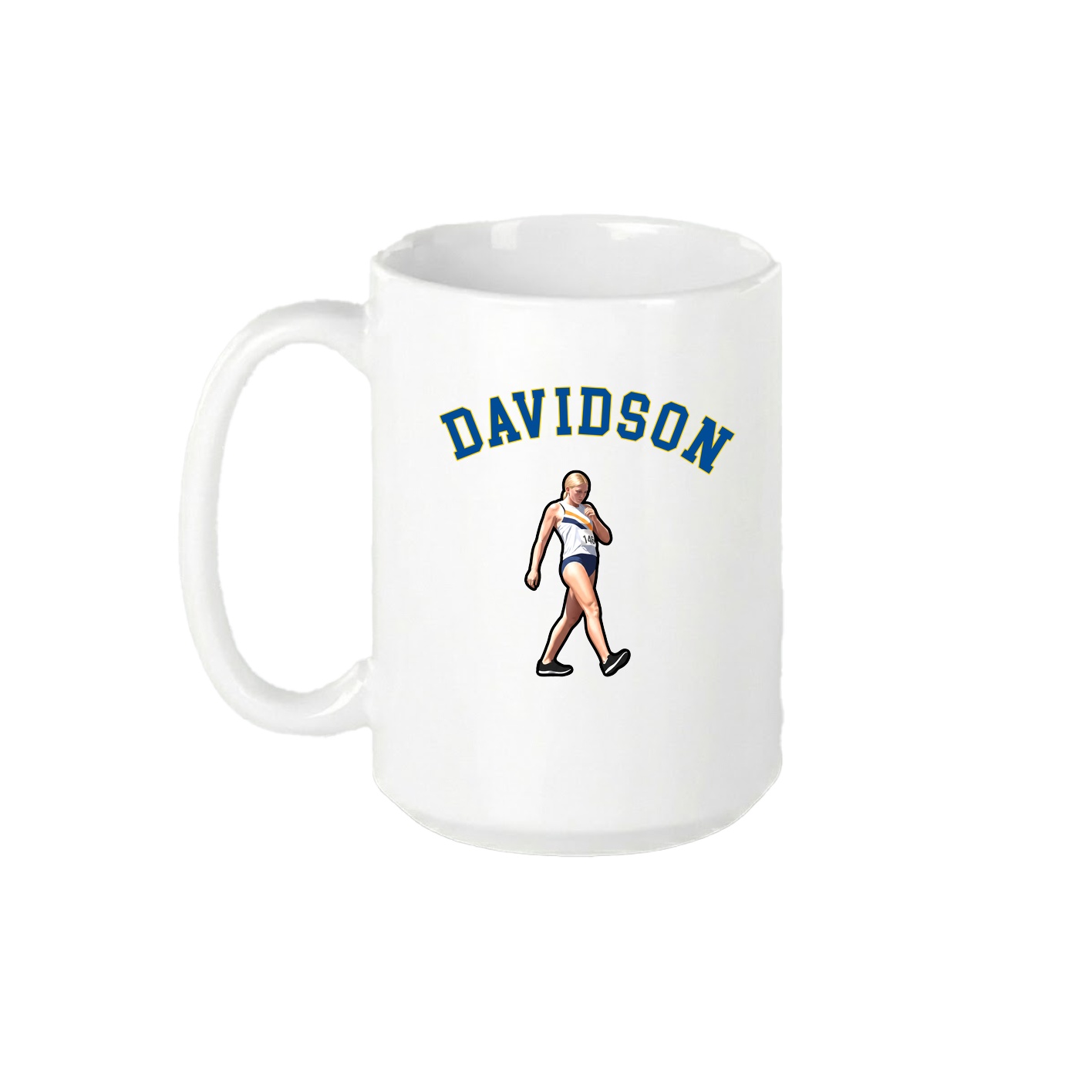 15oz Coffee Mug — Shirsey Arch in White