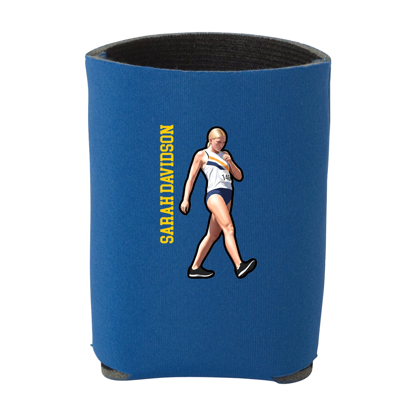 Can Holder — Name Vertical in Royal