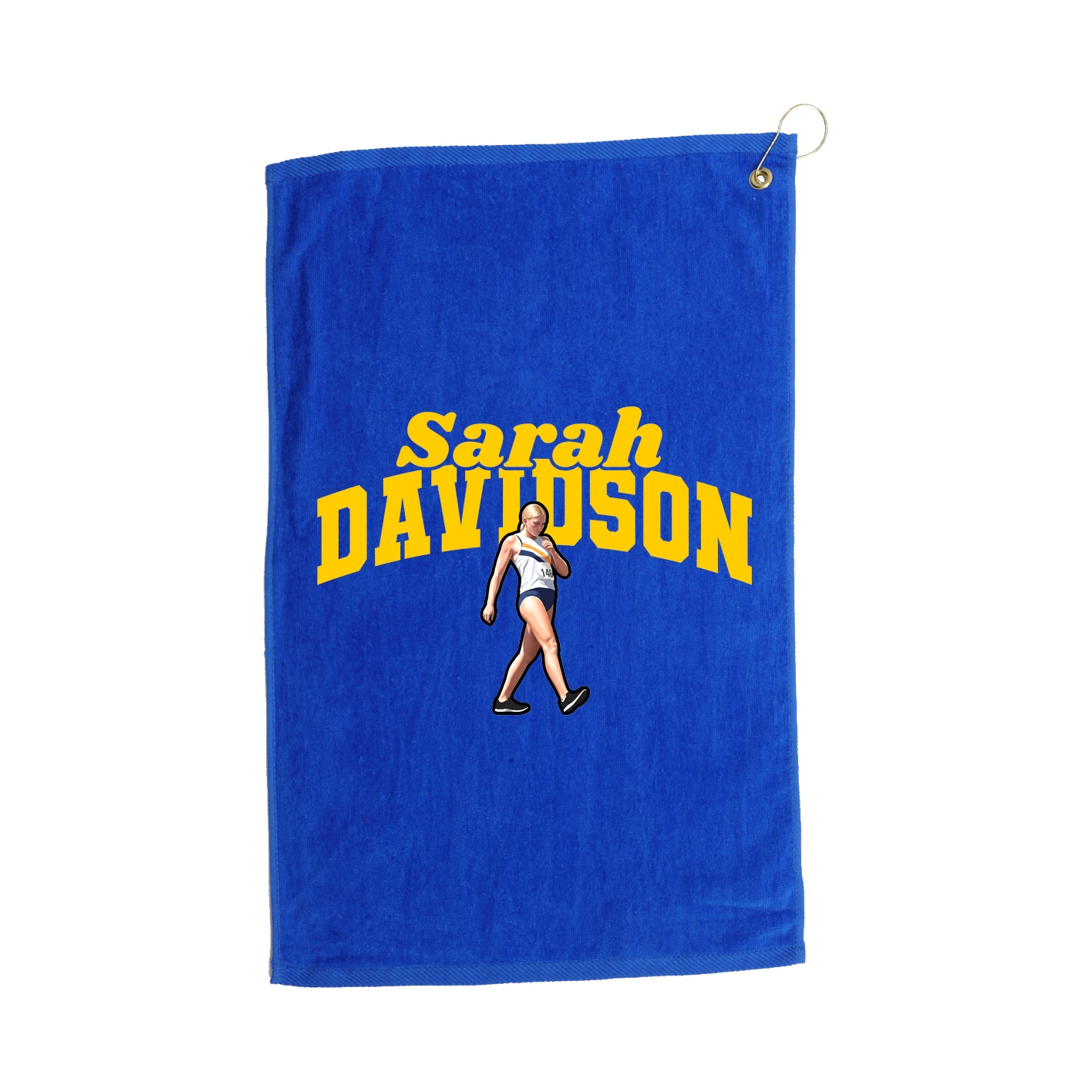 Golf Towel — Signature Arch in Royal