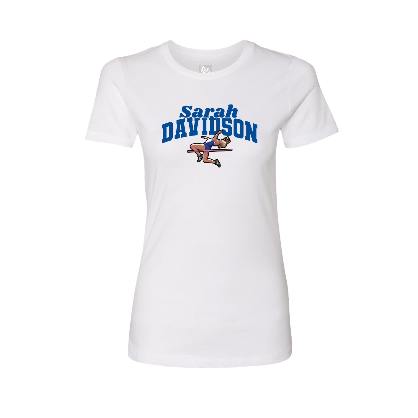 Womens Tee — Signature Arch in White