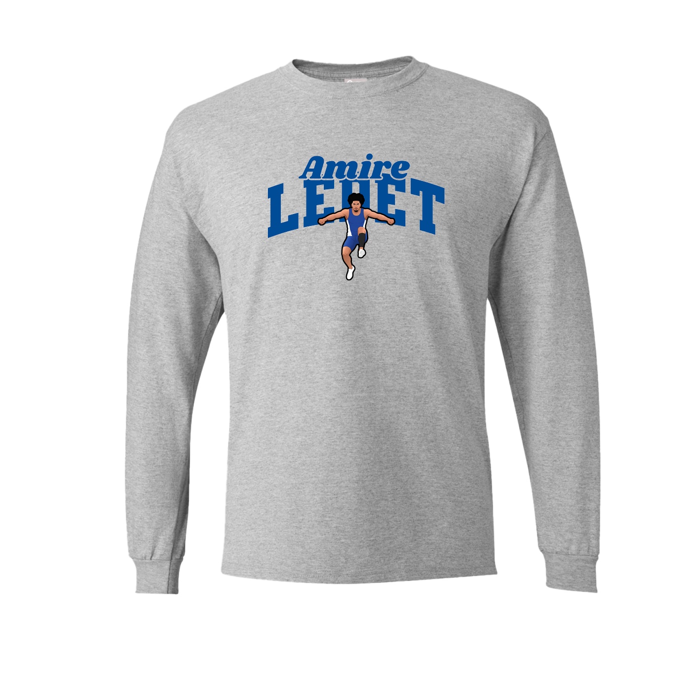 Long Sleeve Tee — Signature Arch in Grey