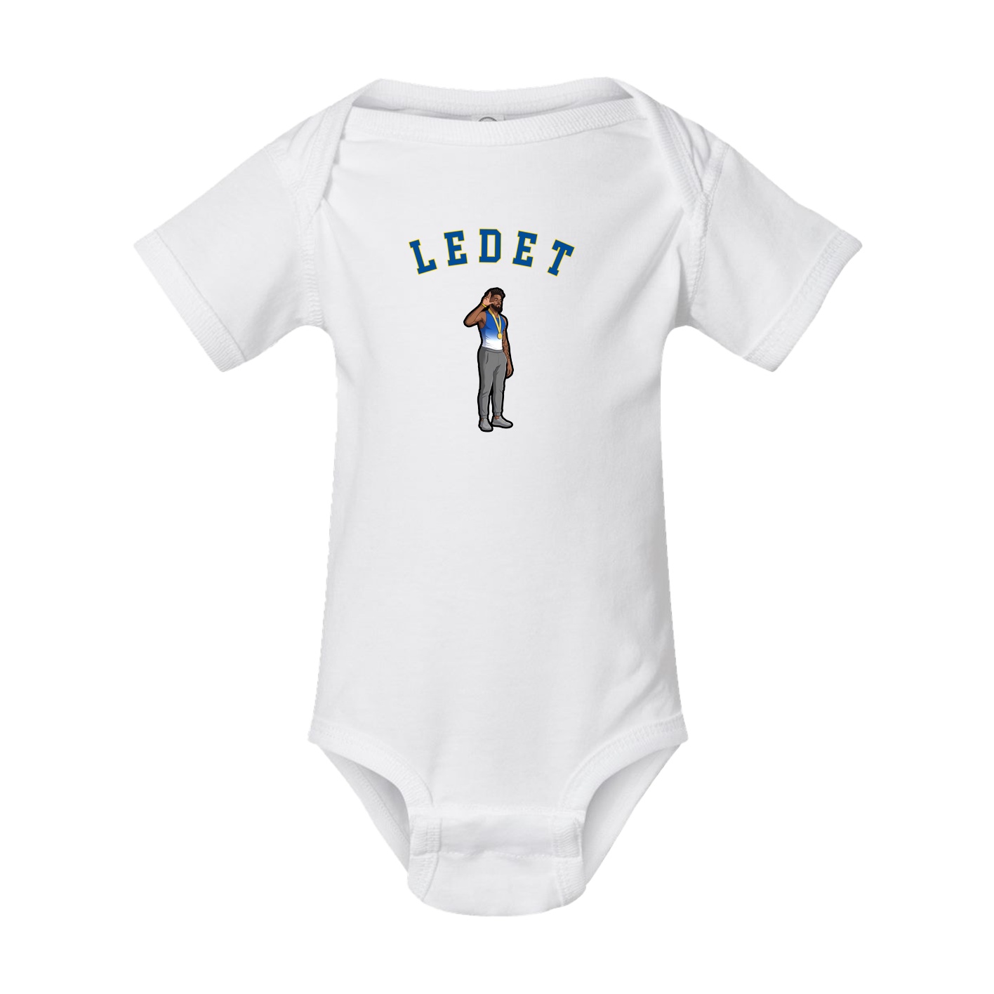 Baby Onesie — Shirsey Arch in White