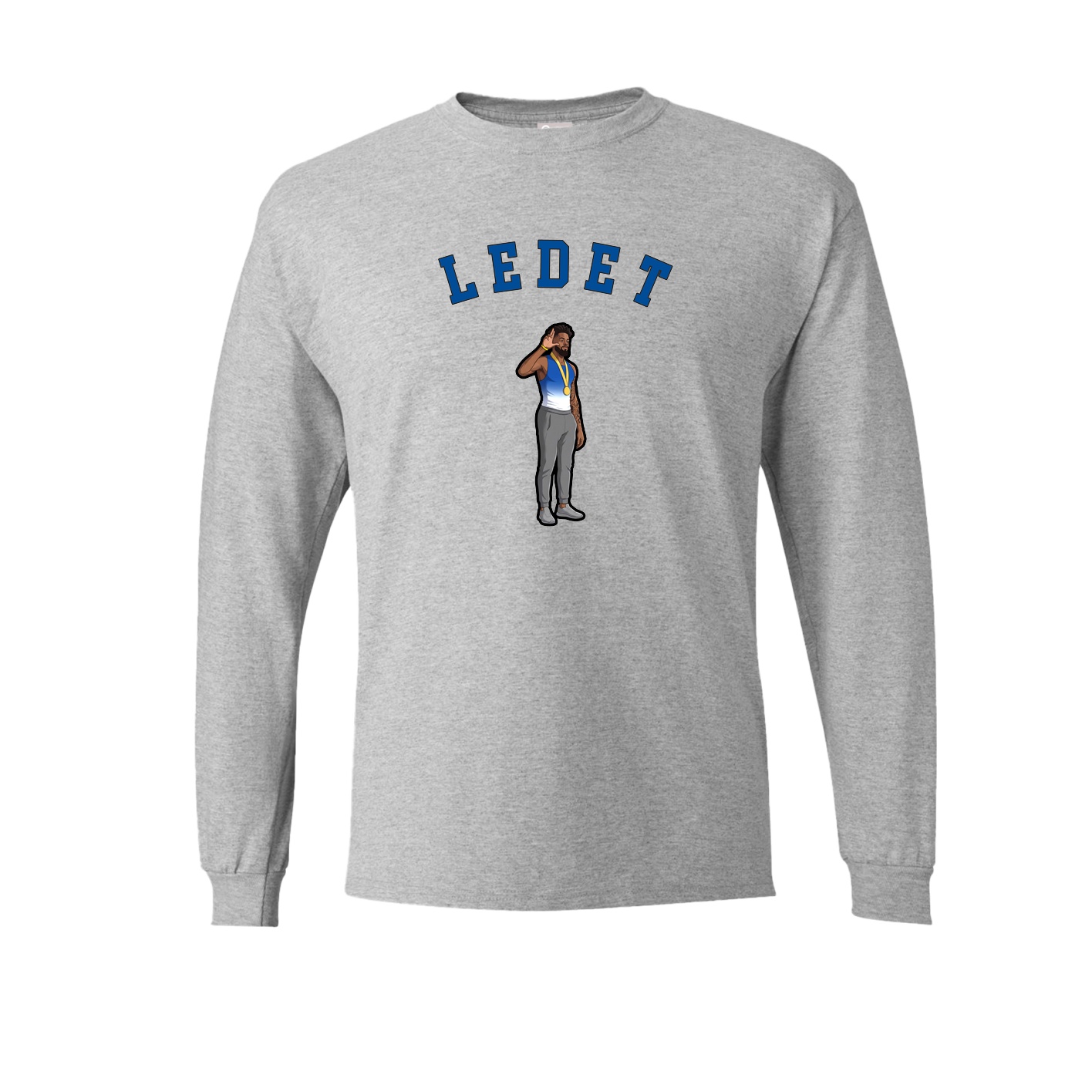 Long Sleeve Tee — Shirsey Arch in Grey