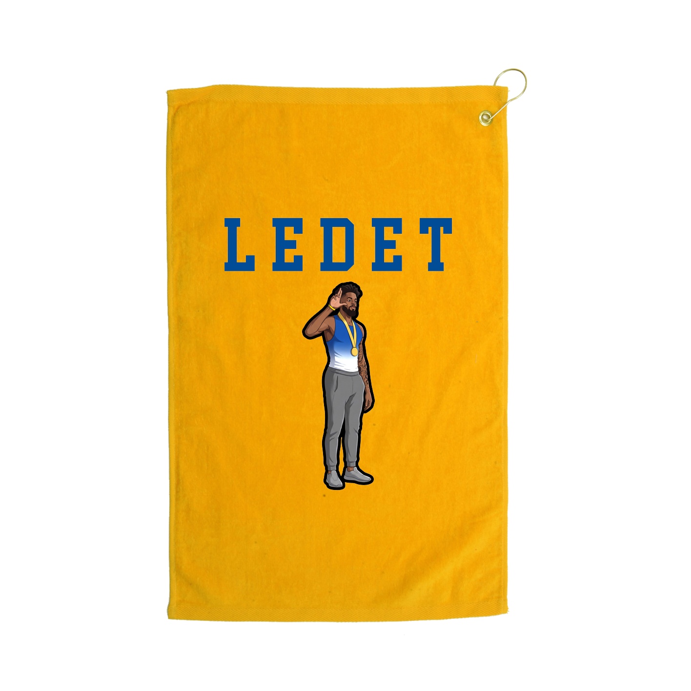 Golf Towel — Shirsey in Gold