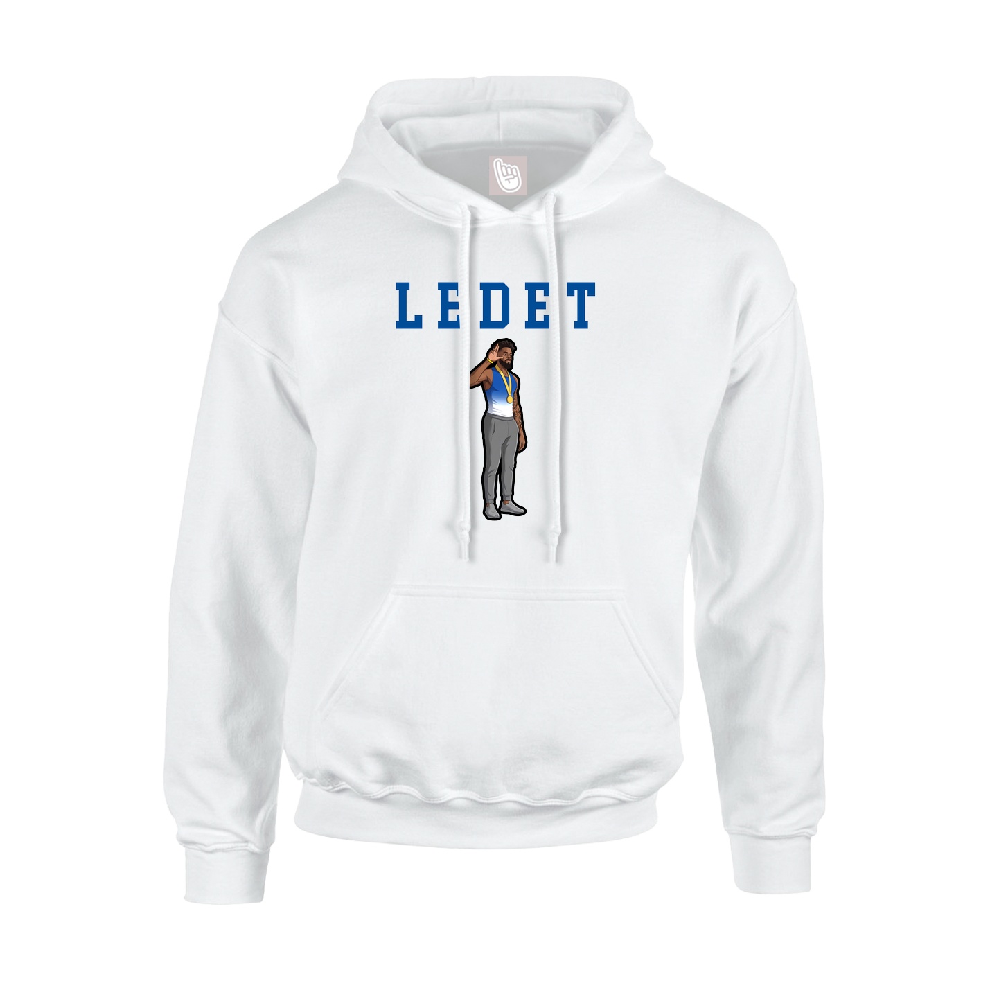 Youth Hoodie — Shirsey in White