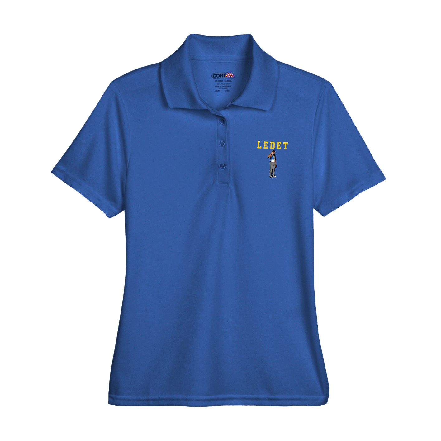 Womens Performance Polo — Shirsey in Royal