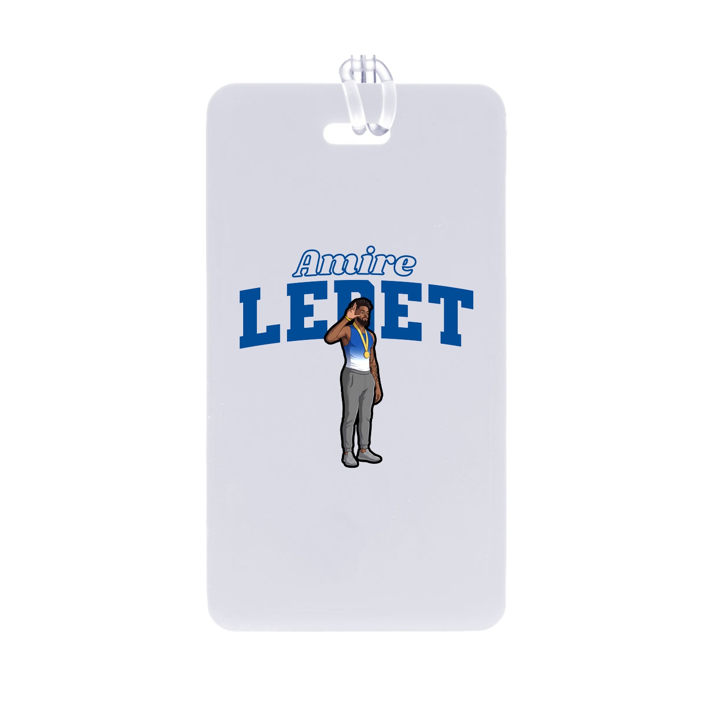 Bag Tag — Name Arch in Classic