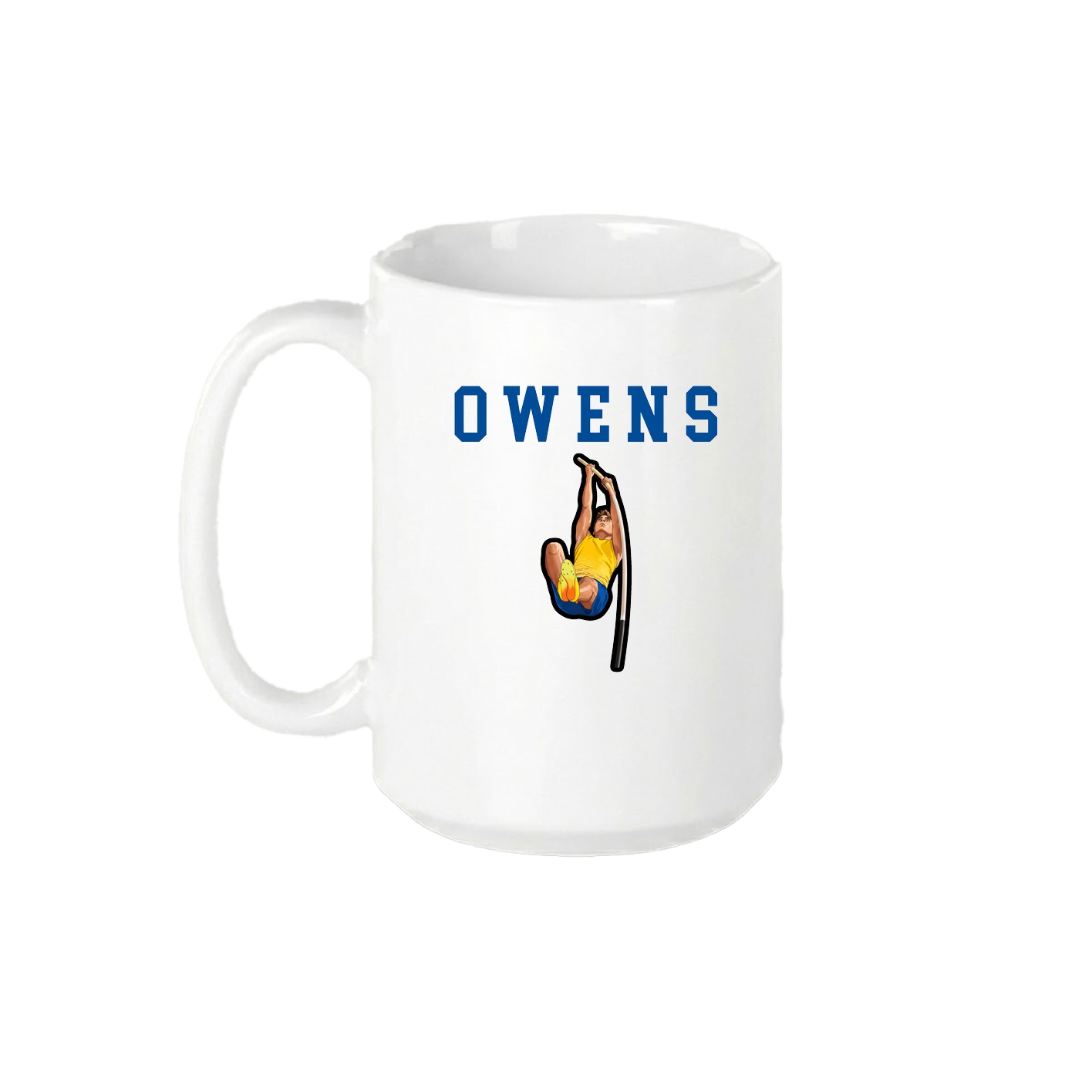 15oz Coffee Mug — Shirsey in White