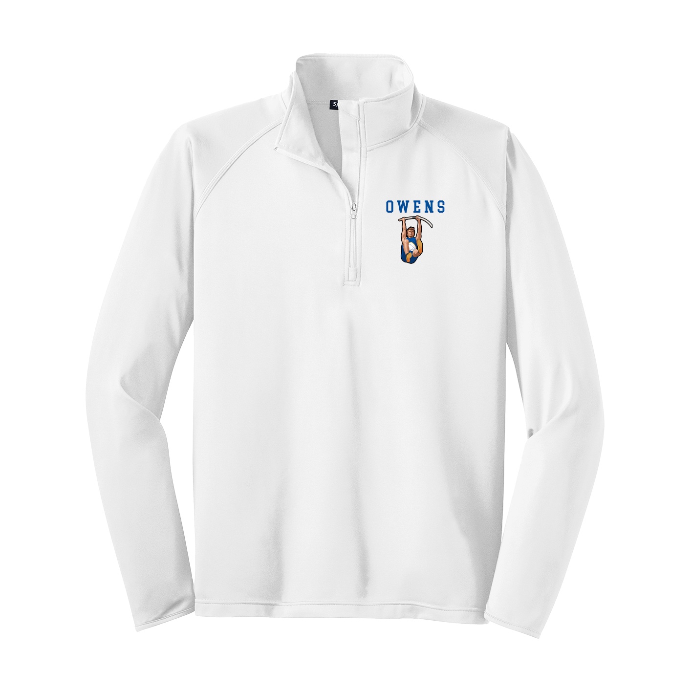 Q-Zip Pullover — Shirsey in White