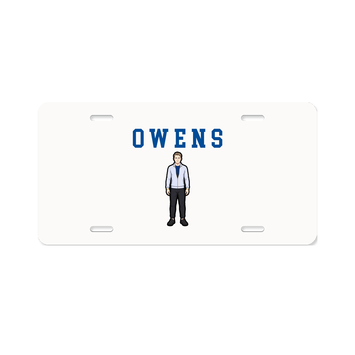 License Plate — Shirsey in Classic