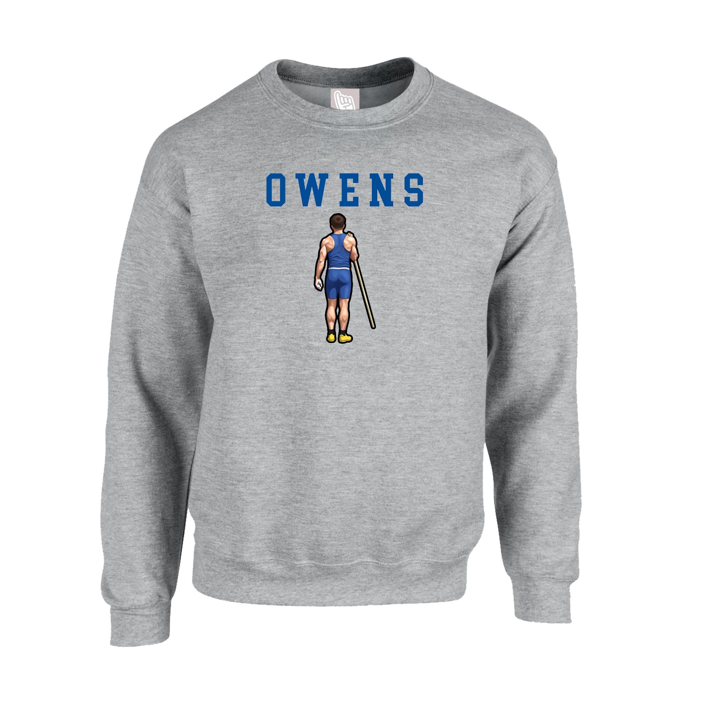 Fleece Crew — Shirsey in Grey