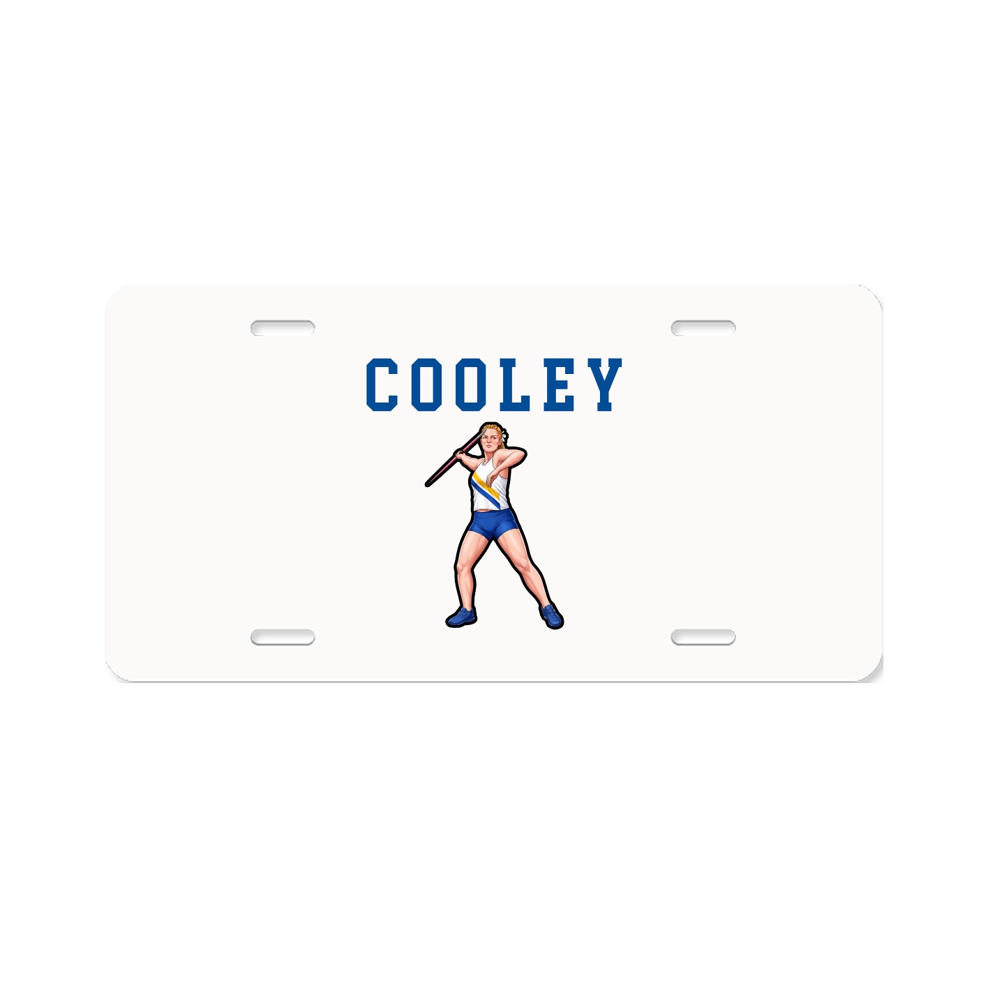 License Plate — Shirsey in Classic